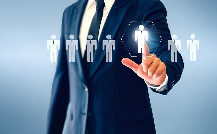 人アイコンをタッチ